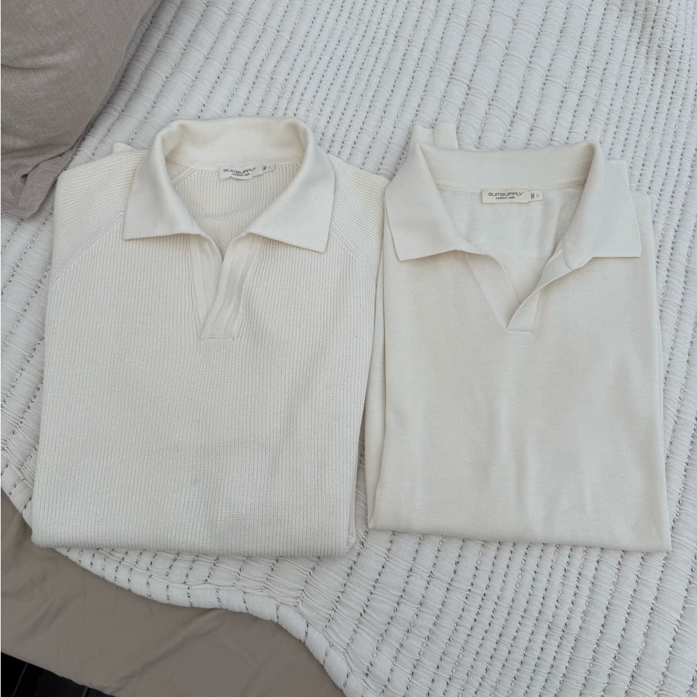 Suit Supply Sweater Polo Set